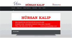 Desktop Screenshot of hursankalip.com
